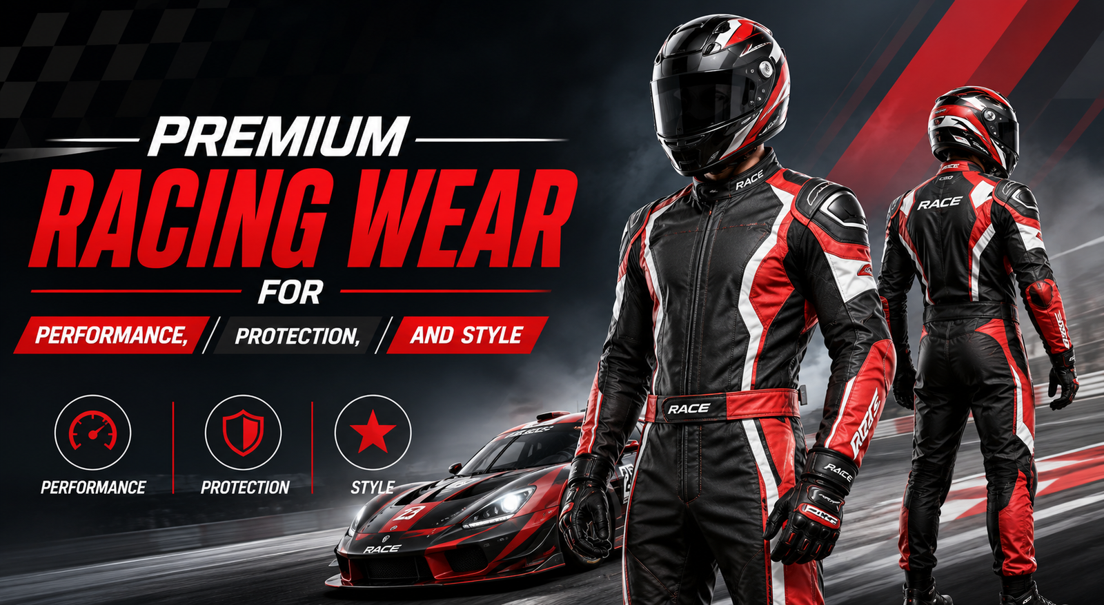 Premium Racing Wear for Performance, Protection and Style
